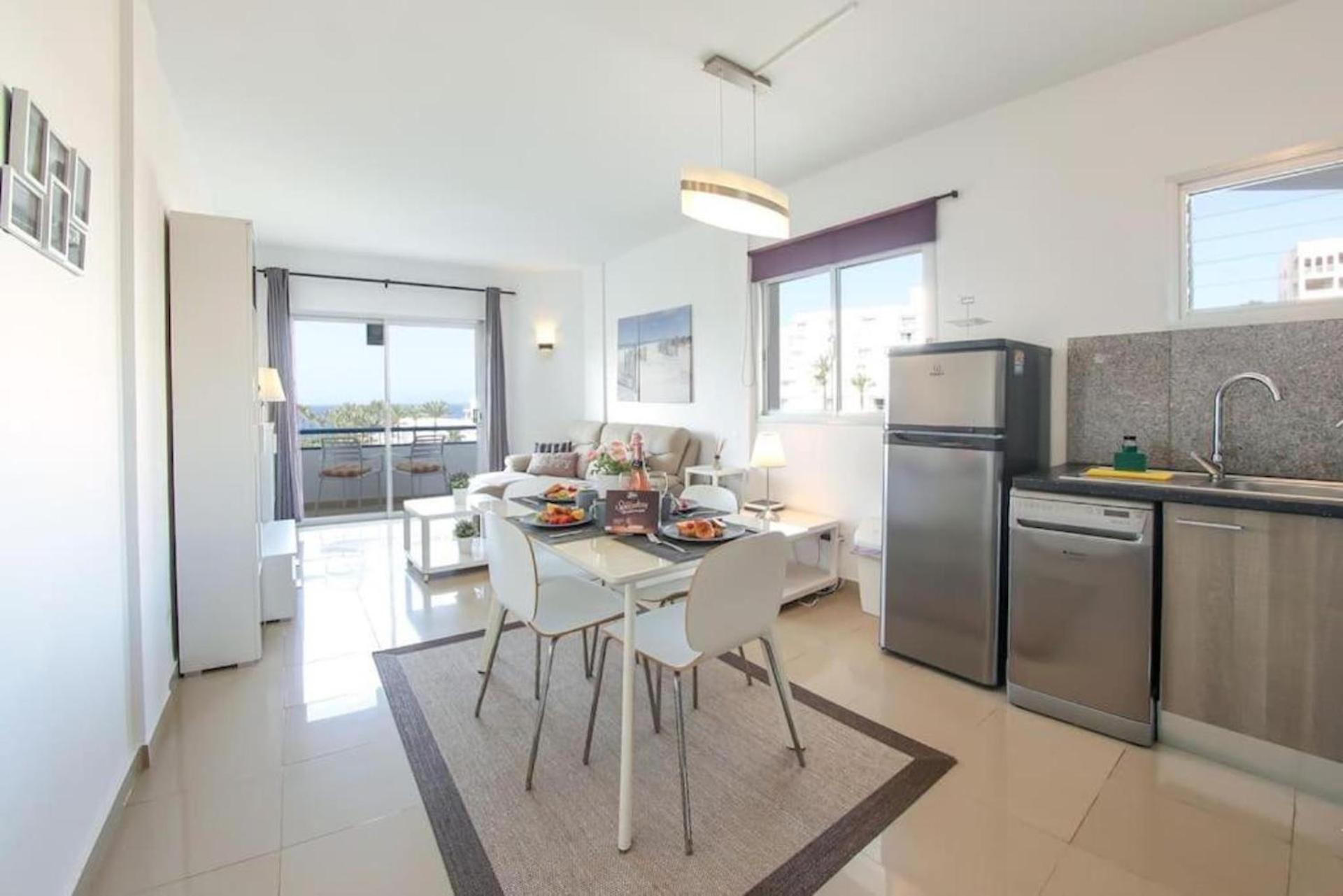 Amazing 2 Bedroom Flat With Beachfront And Pool, Paraiso Del Sur A306 Плайя-Параисо Экстерьер фото